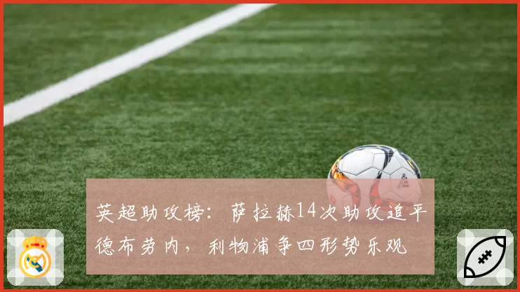 英超助攻榜：萨拉赫14次助攻追平德布劳内，利物浦争四形势乐观